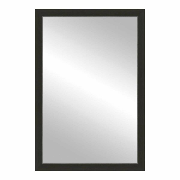 Timeless Frames 12 x 12 in. Port Framed Mirror Espresso & Silver 55381